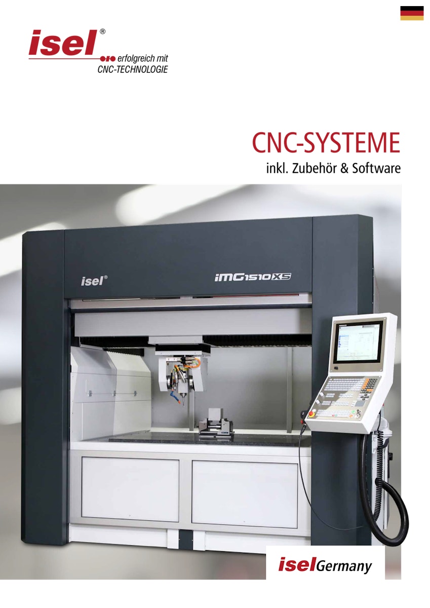 Produktkatalog "CNC-Systeme inkl. Zubehör & Software"