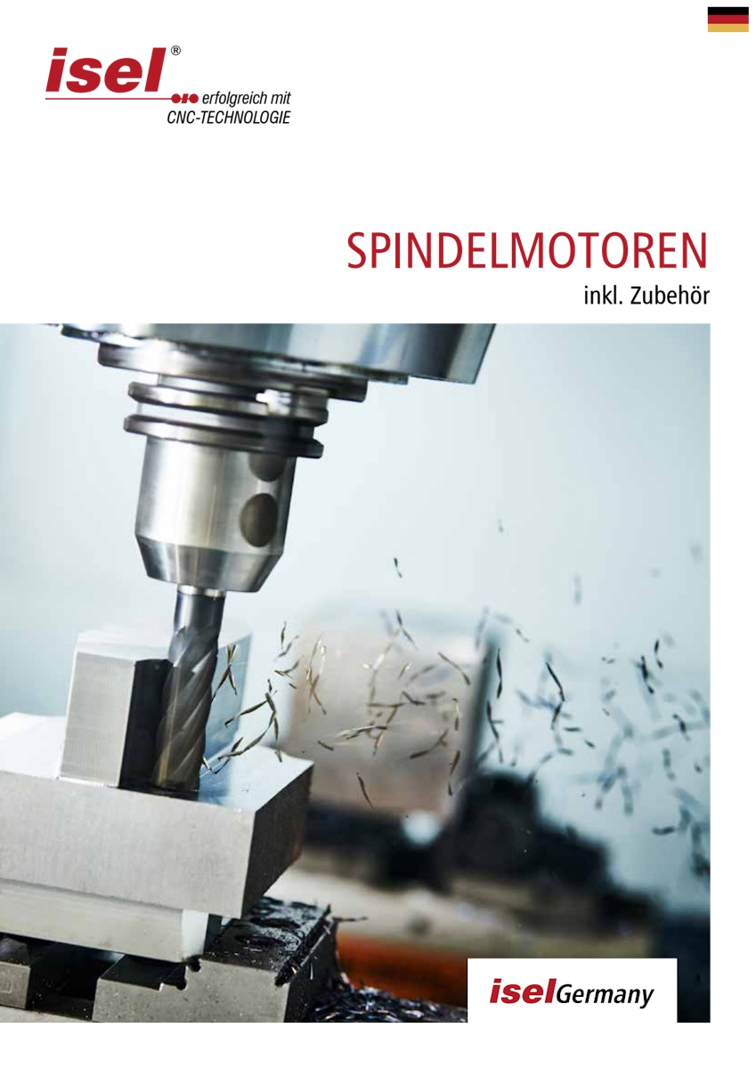 Teilkatalog "Spindelmotoren und Zubehör" als PDF-Datei