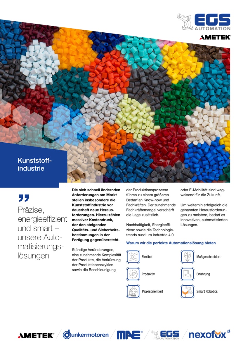 Automation in der Kunststoffindustrie