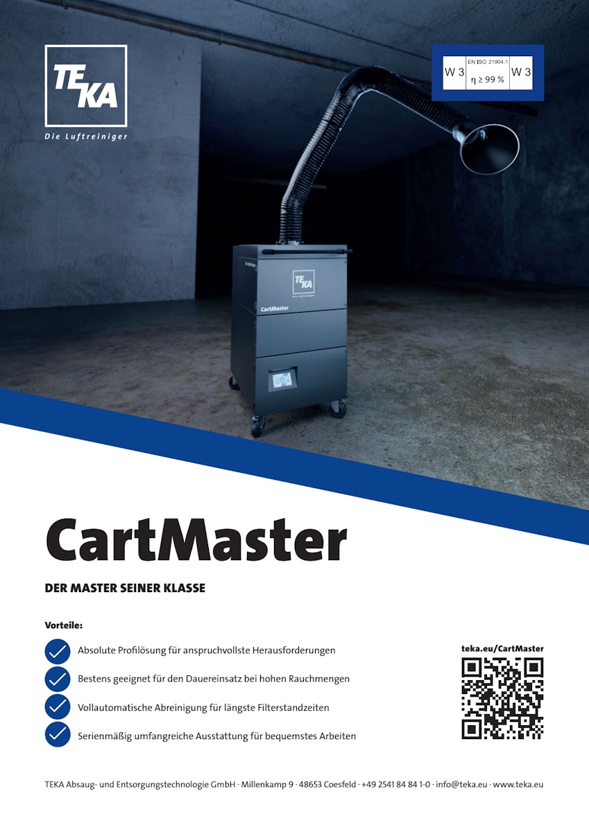 CartMaster-IFA Mobile Patronenfilteranlage