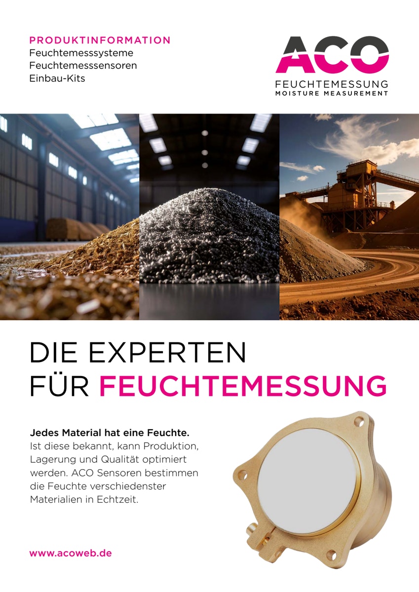 ACO Feuchtemessung Produktflyer DE Produktinformation Feuchtemesssysteme, Feuchtesensoren, Einbau-Kits #Feuchtemessung #Feuchtemesssysteme #kapazitiv