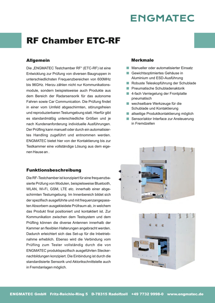 #Hochfrequenz  #Testkammer