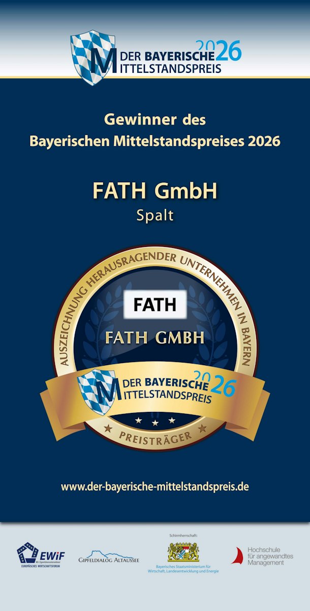 FATH erhält den Bayerischen Mittelstandspreis 2026