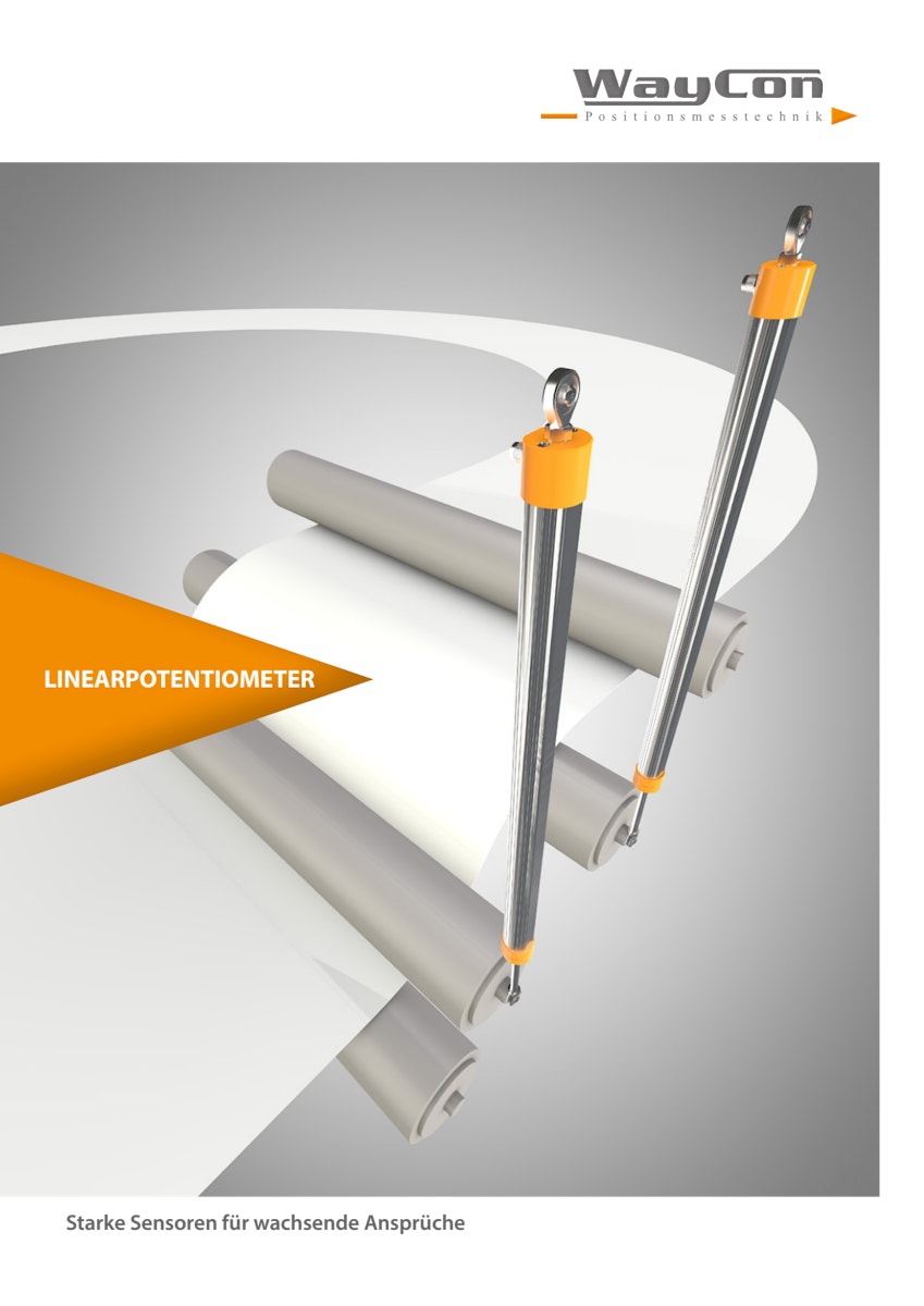 Broschüre Linearpotentiometer