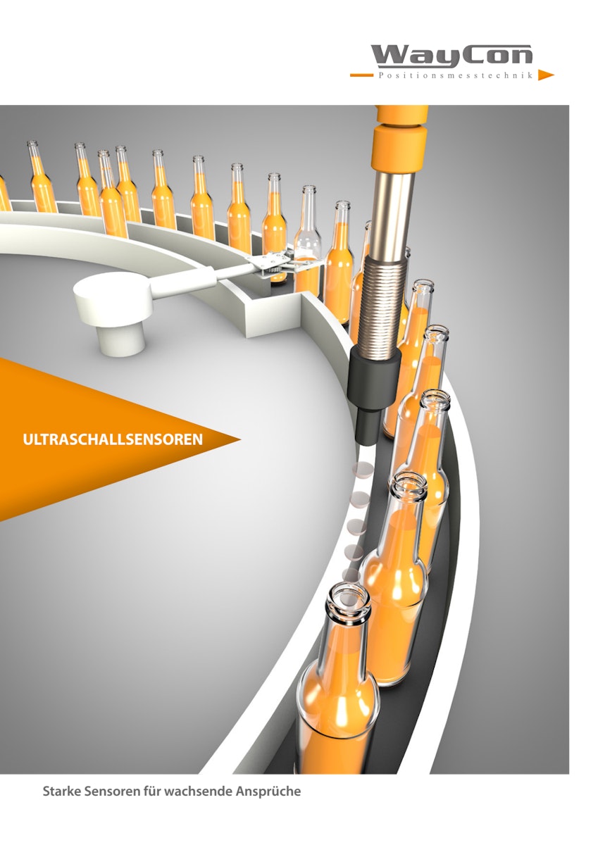 Broschüre Ultraschallsensoren
