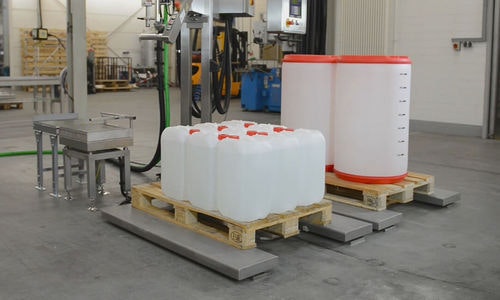 Halbautomatische Füllmaschine