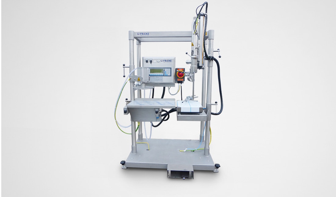 Halbautomatische Füllmaschine