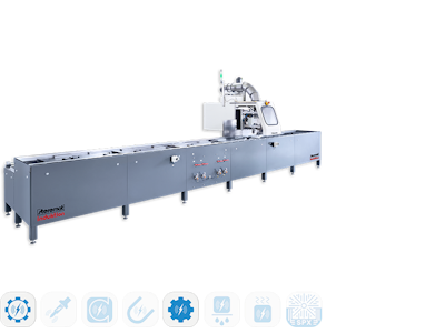 Horizontal-Induktionshärteanlagen