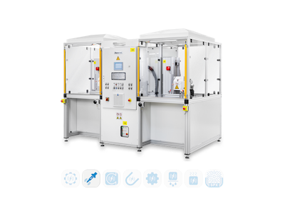 Induktive Doppellötanlage