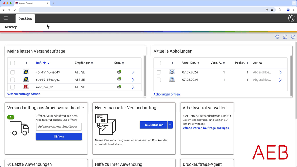 Carrier Connect API