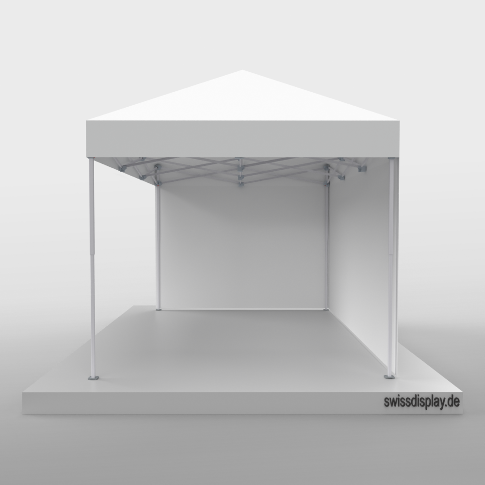 Faltpavillon 3x4.5 Seitenansicht