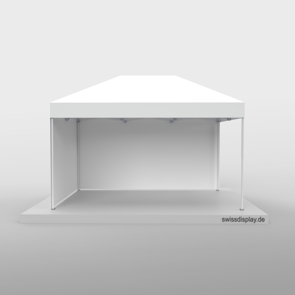 Faltpavillon 3x4.5 Front Ansicht