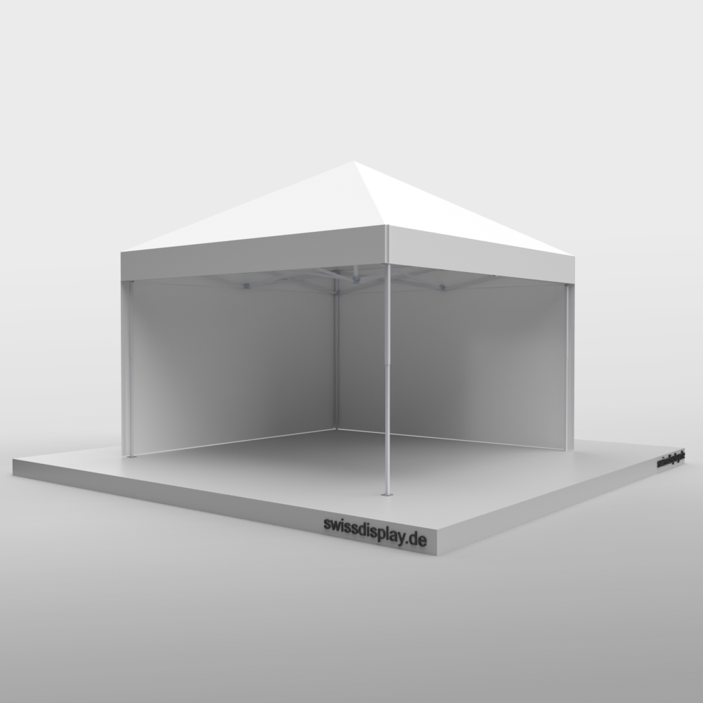 Faltpavillon 4x4 mit viel Platz