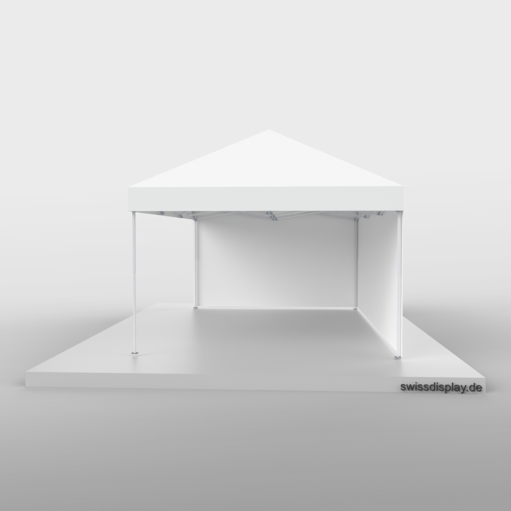 Faltpavillon 4x6 Seitenansicht