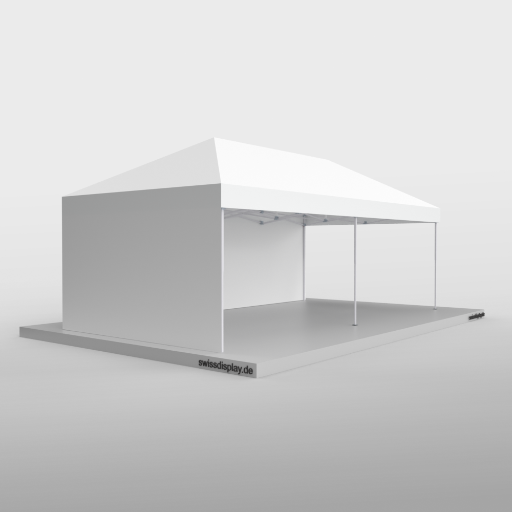 Faltpavillon 4x8 mit 2 Seitenteilen