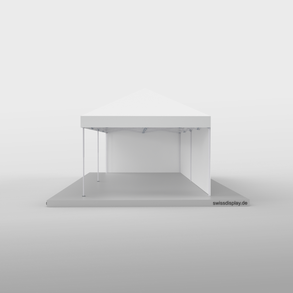 Faltpavillon 4x8 Seitenansicht