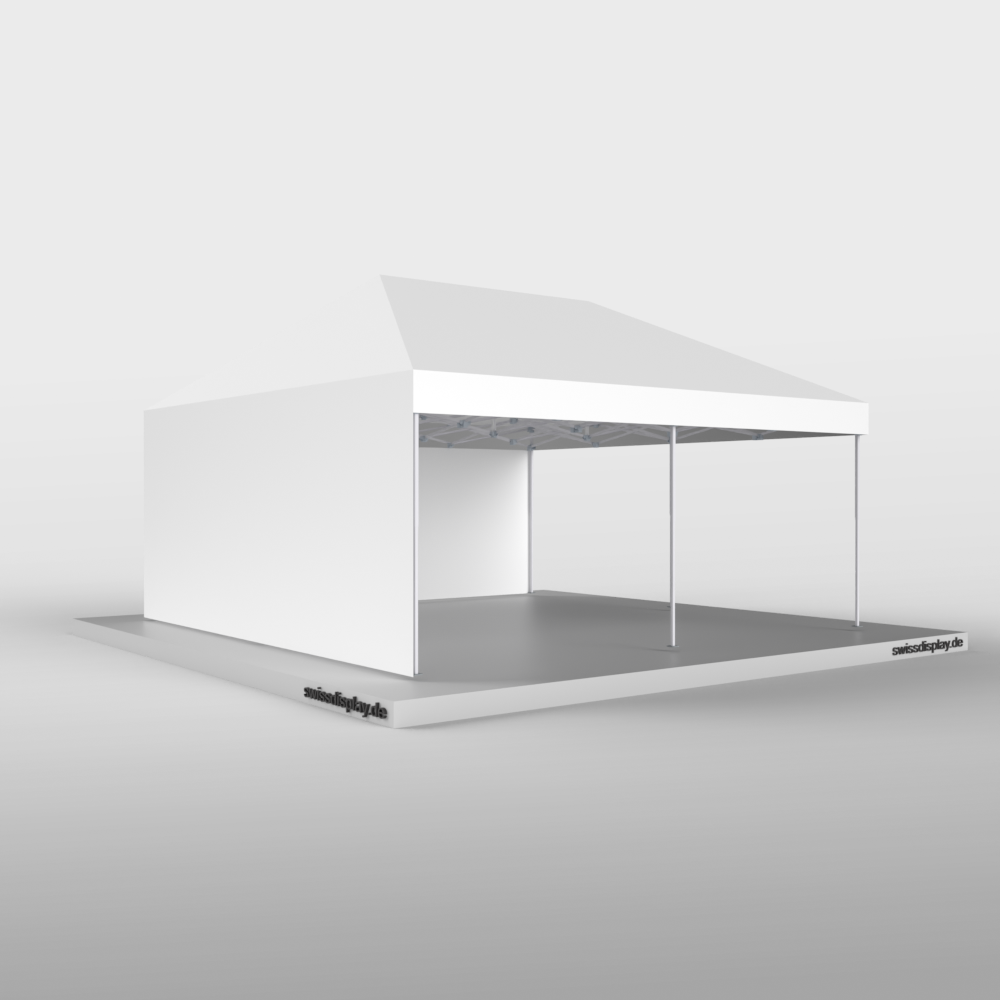 Faltpavillon 6x6 Seitenansicht