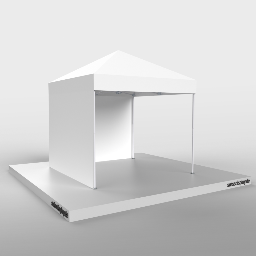 Faltpavillon 3x3 Seitenansicht