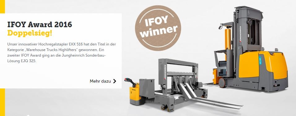 Zweifacher IFOY-Sieger 2016