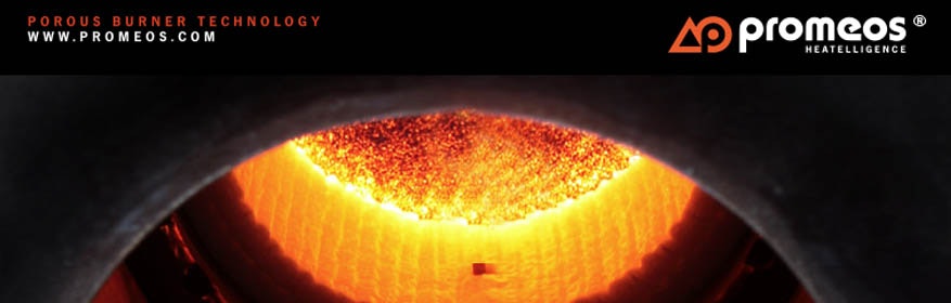 Die flammenfreie Gasbrenner-Technologie von promeos