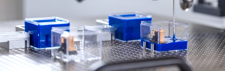 Blasenfreier Vakuumverguss