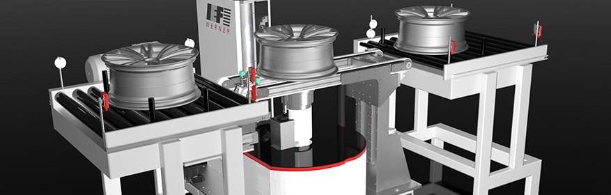 Radmessmaschine R2010 | IEF-Werner