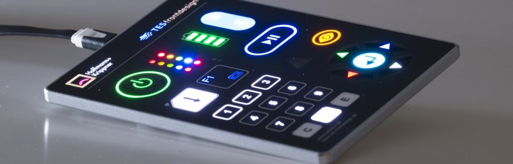 Beleuchtete Folientastaturen