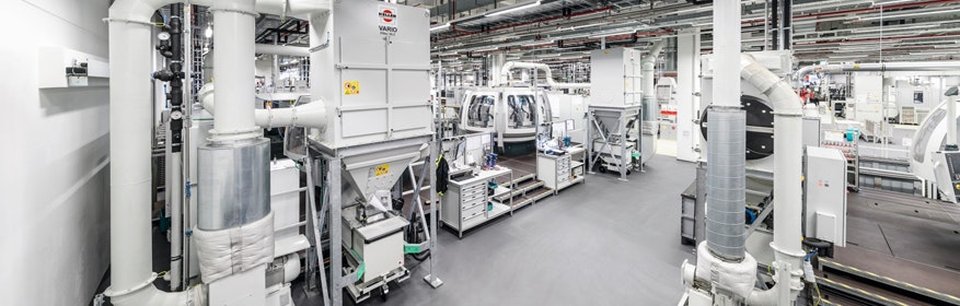 Saubere Luft in der Industrie