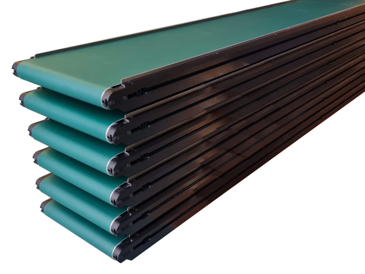 Kleinförderbänder mit integriertem Motor