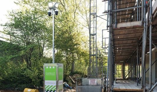 Baustellenüberwachung mit dem Camelot WatchTower