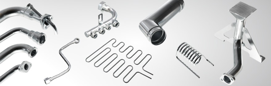 Produktsortiment Welte-Group (Rohrbiegetechnik)