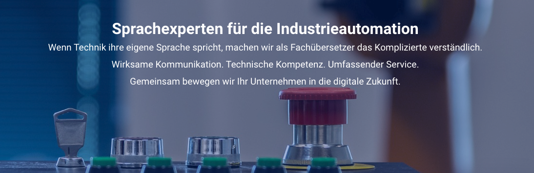 Fachübersetzungen für die Industrieautomation