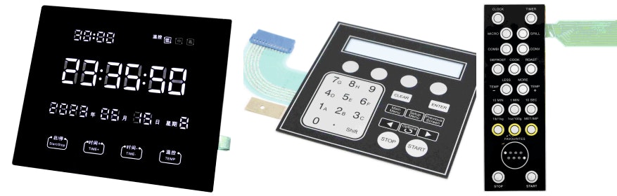 Kapazitive Folientastaturen