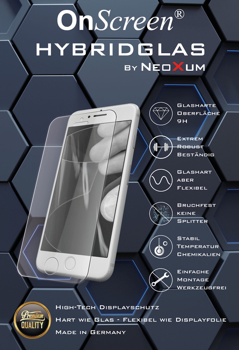 Neoxum OnScreen® Hybridglas - Einzigartiger nachhaltiger Displayschutz