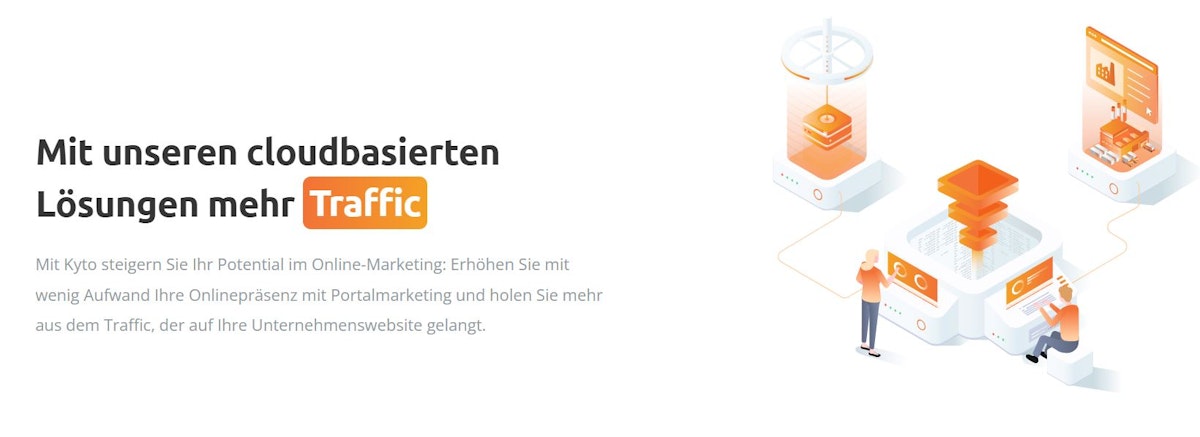 Mit unseren cloudbasierten Lösungen mehr Traffic