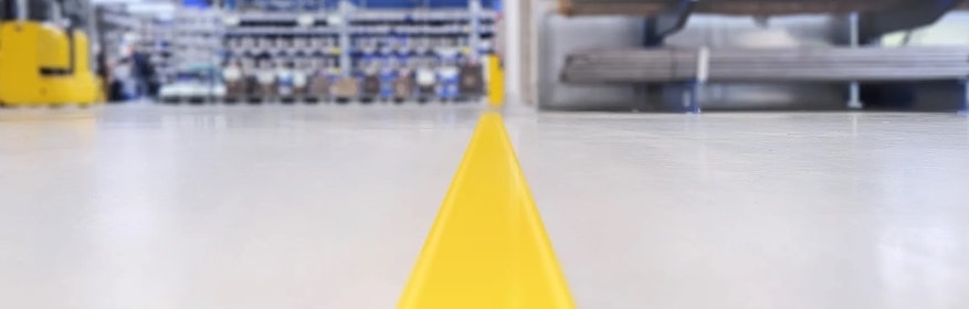 Bodenmarkierungsbänder, selbstklebend, staplerfest