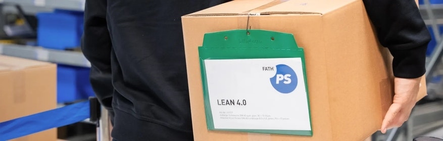 Sichttaschen zur Kennzeichnung von Lagerbehälter