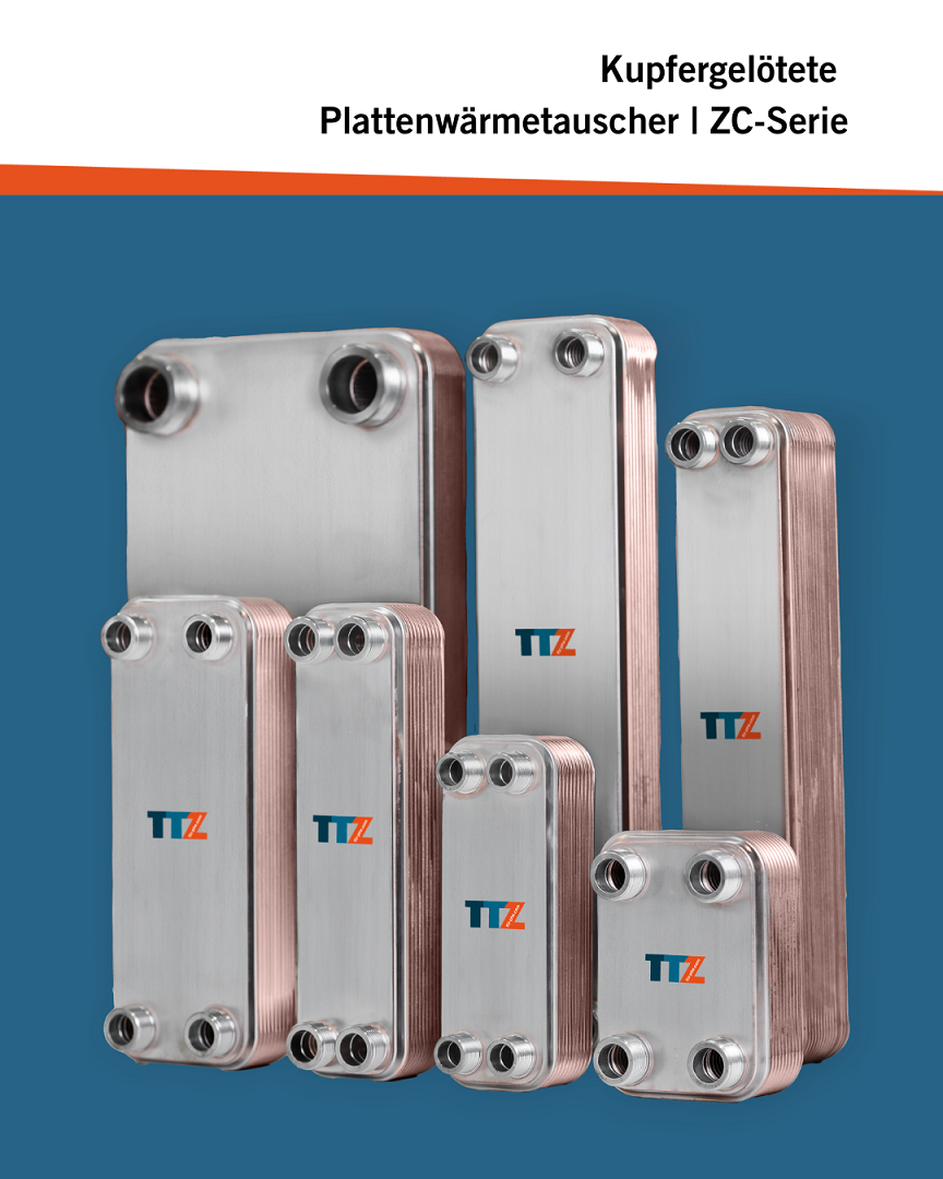 Kupfergelötete Plattenwärmetauscher I ZC-Serie