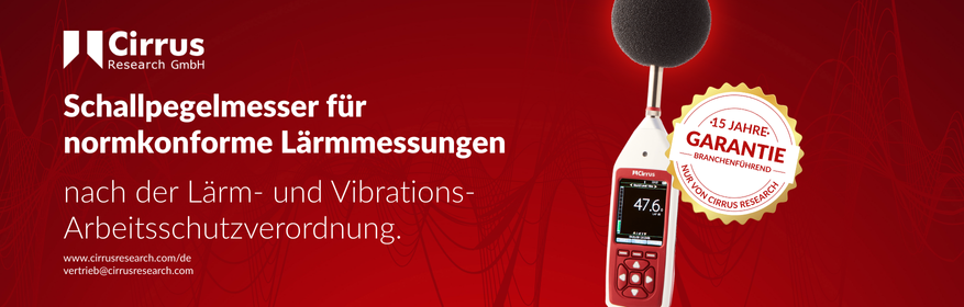 Cirrus Research GmbH - Schallpegelmessgeräte