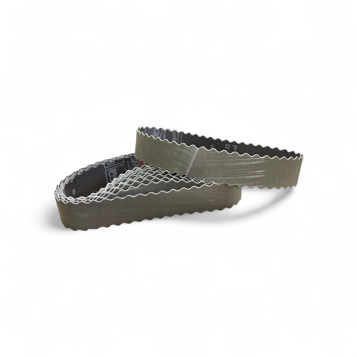 Schleifband mit Wellenkante