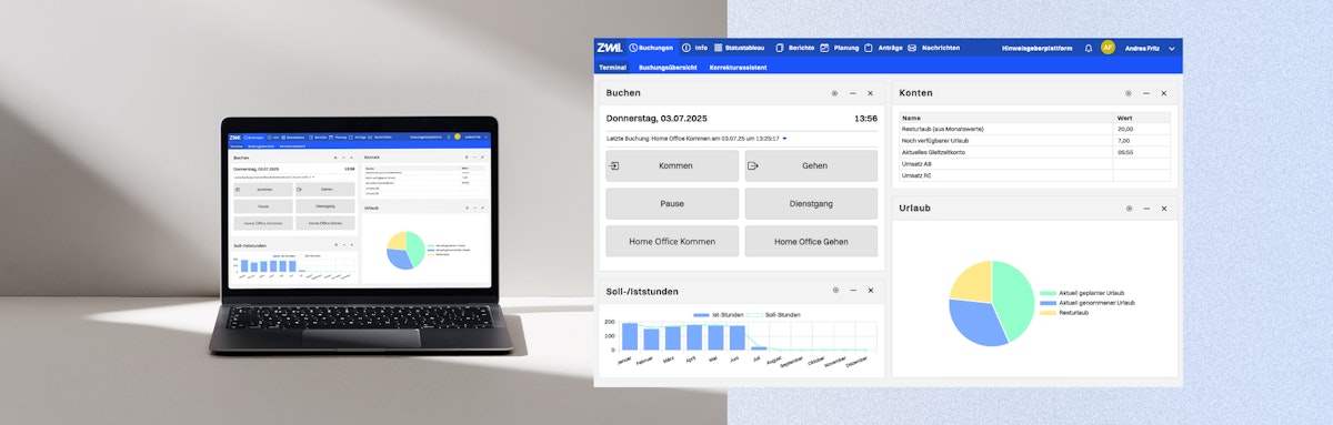 ZMI  | Digitale Zeiterfassung | WebClient