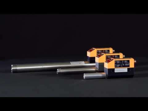 Thermischer Durchflussmesser mit IO-Link für Werkzeugmaschinen