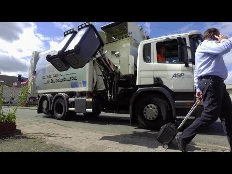 Seitenlader mit O3M-Kamerasystem für Rückraum und Ladebereich