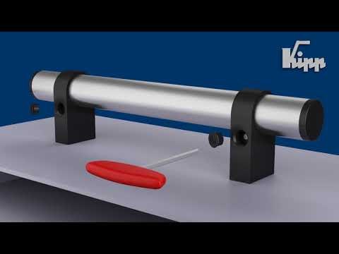 KIPP Rohrgriff einstellbar