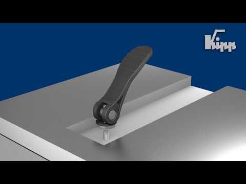 KIPP Exzenterhebel einstellbar