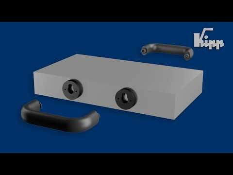 KIPP Bügelgriff oval abnehmbar