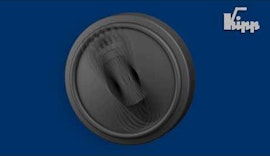 KIPP Handräder mit Sicherheits-Zylindergriff