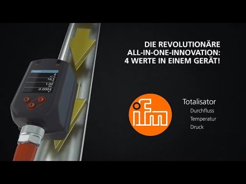 Revolutionäre All-in-One Innovation: ifm Druckluftzähler