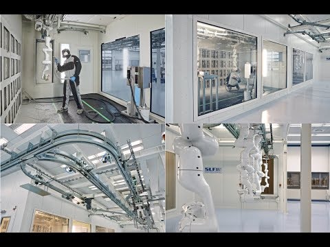 SLF Oberflächentechnik GmbH - Lackieranlage für kollaborative Roboter