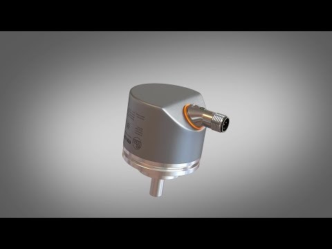 Prozesskommunikation in Echtzeit: IO-Link -Multiturn- Drehgeber